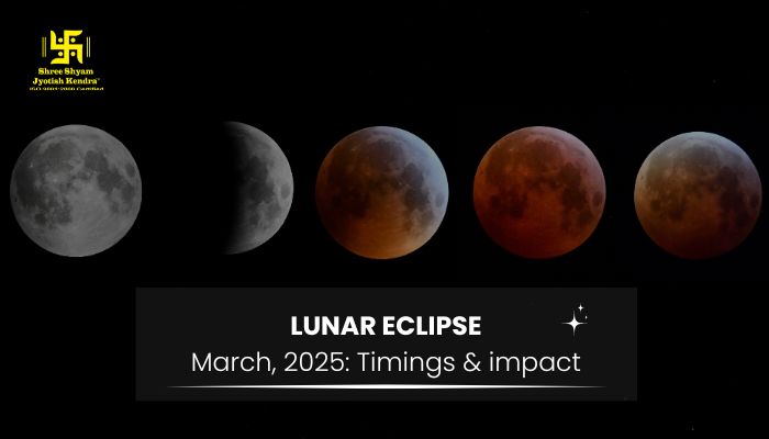 Lunar Eclipse(Blood Moon) on Holi 2025: Timings, Meaning, and Impact